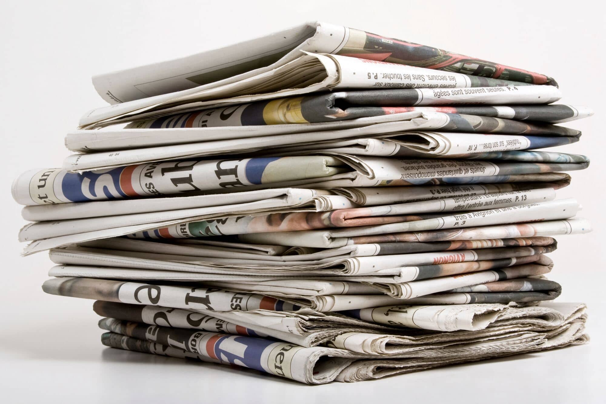 Stos gazet